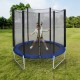 TRAMPOLINE AVEC MAILLE ANTICHUTE 180 CM