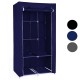 ARMOIRE D'APPOINT A DOUBLE PORTE (75 X 46 X 160 CM)