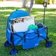 CHARIOT MULTIUSAGE PLIABLE PLAGE ROUES 360º 88 X 108 X 47 CM