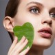 ENSEMBLE DE ROULEAUX VISAGE ET GUA SHA EN JADE