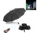 PARAPLUIE RÉVERSIBLE PLIABLE AVEC LED