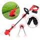 TAILLE-HAIE SANS FIL PLIABLE + 2 BATTERIES
