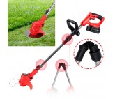 TAILLE-HAIE SANS FIL PLIABLE + 2 BATTERIES