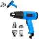 PISTOLET THERMIQUE ÉLECTRIQUE 2300W AVEC 2 MODES DE TEMPÉRATURE JUSQU'À 600ºC