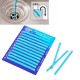 LOT DE 12 BARRES DE NETTOYAGE DE DRAINS