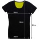 T-SHIRT FITNESS EN NEOPRÈNE À MANCHES COURTES EFFET SAUNA