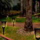 TORCHE SOLAIRE IMPERMÉABLE DE JARDIN 