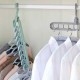 CINTRE ORGANISATEUR DE GARDE-ROBE MULTIFONCTIONNEL (2 UNITÉS)