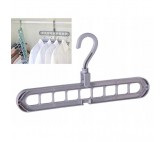 CINTRE ORGANISATEUR DE GARDE-ROBE MULTIFONCTIONNEL (2 UNITÉS)
