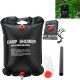 DOUCHE PORTABLE 20 L, IDÉALE POUR LE CAMPING